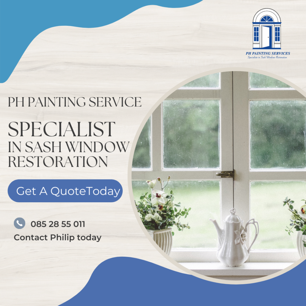 PH Painting Services, Specialists in Sash Window Restoration